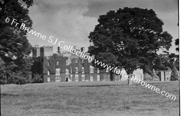 DUNSANY CASTLE  FROM SOUTH EAST